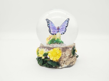 Glitter Ball Butterfly Purple